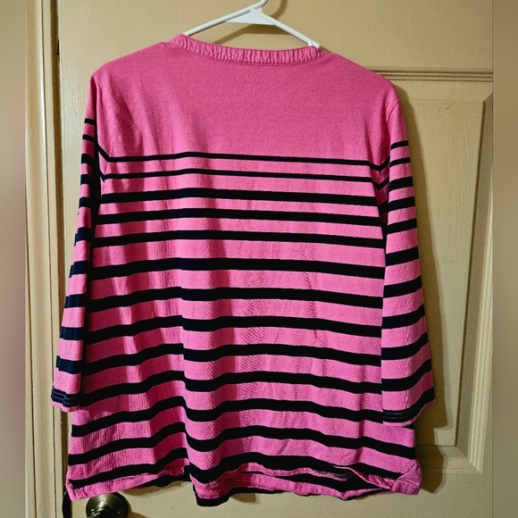 #260 L.L.Bean- Button up Henley Top- Various Colors Available See below - Picture 3 of 7